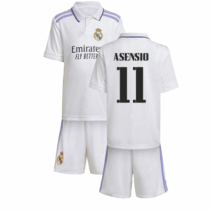 Real Madrid Marco Asensio 11 Heimtrikot Kinder Mini Kit 2022-2023