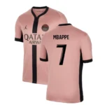 Paris Saint-Germain Kylian Mbappe 7 Third Trikot 2024-2025