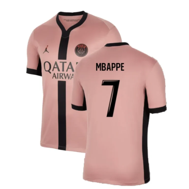 Paris Saint-Germain Kylian Mbappe 7 Third Trikot 2024-2025