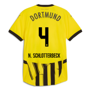 Borussia Dortmund Nico Schlotterbeck 4 Cup Trikot 2024-2025