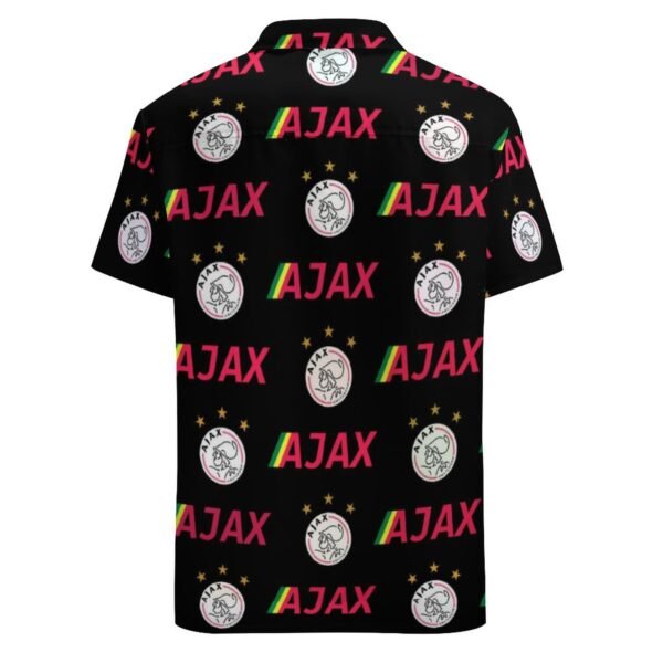Ajax Kurzärmelige Herrenhemden, Passform Sommer Kurzarm Casual Button-Down Hemden