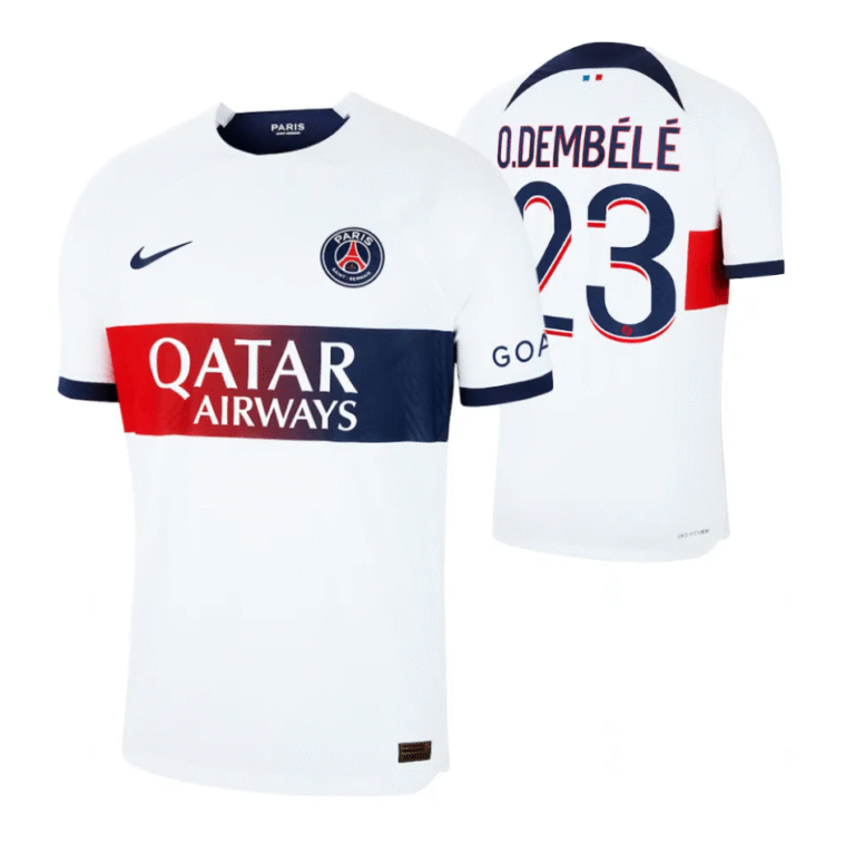 Paris Saint-Germain Ousmane Dembele 23 Away Trikot 2023-2024