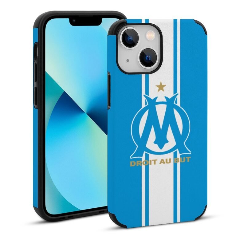 Olympique De Marseille Stoßfest Und Schützend Handyhüllen & Cover Für IPhone 13