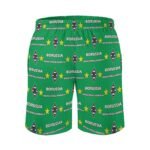 Borussia Mönchengladbach Herren Badehose Schnelltrocknende Strandshorts Mit Tasche Kordelzug Shorts