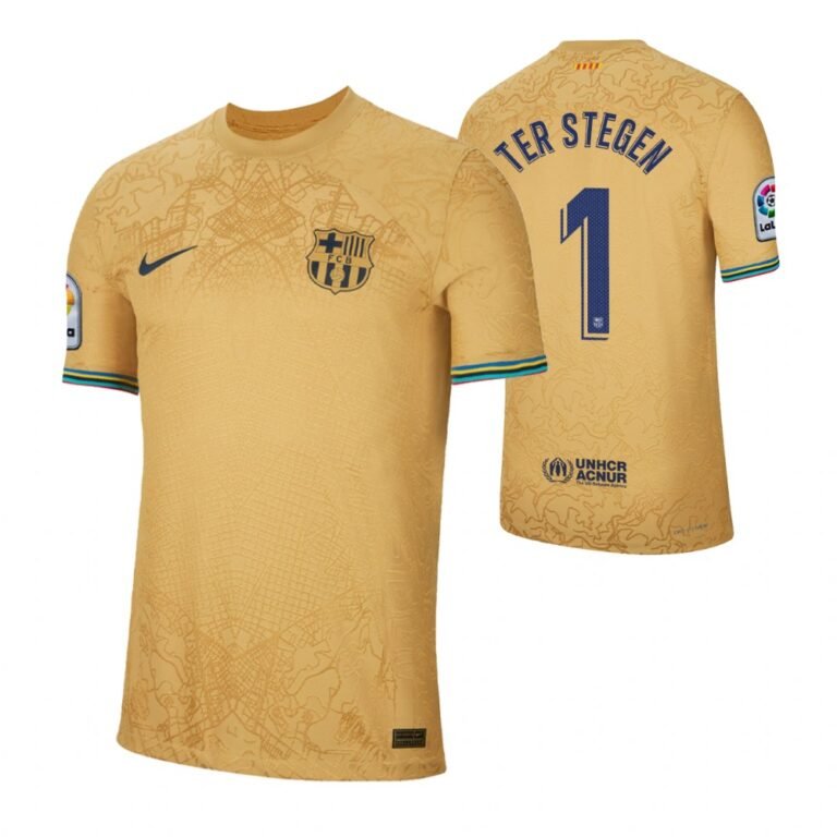FC Barcelona Marc-Andre ter Stegen 1 Away Trikot 2022-2023