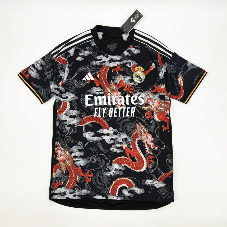 Real Madrid Chinesischer Drache Sondertrikot 2024-2025 - Schwarzes