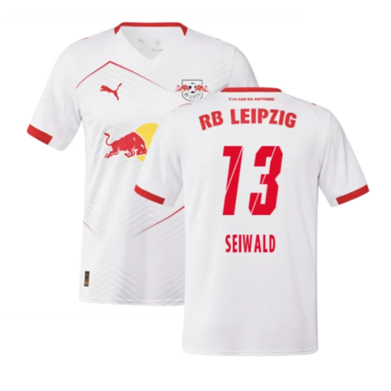 RB Leipzig Nicolas Seiwald 13 Home Trikot 2025-2026
