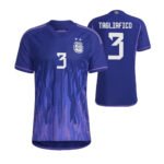 Argentinien Nicolás Tagliafico 3 Away Trikot WM 2022