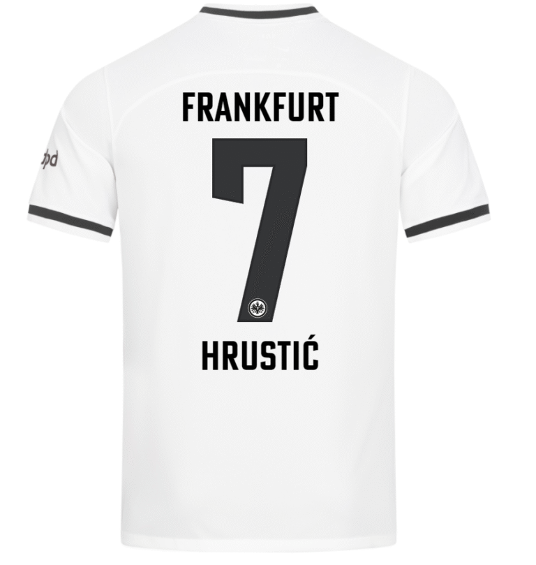 Eintracht Frankfurt Ajdin Hrustic 7 Trikot Heim 2022-2023