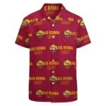 AS Rom Kurzärmelige Herrenhemden, Passform Sommer Kurzarm Casual Button-Down Hemden