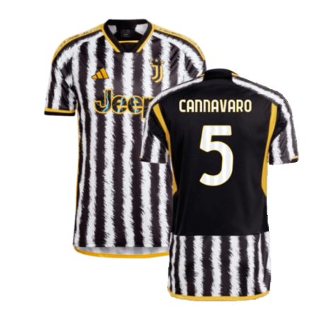 Juventus Fabio Cannavaro 5 Home Trikot 2023-2024