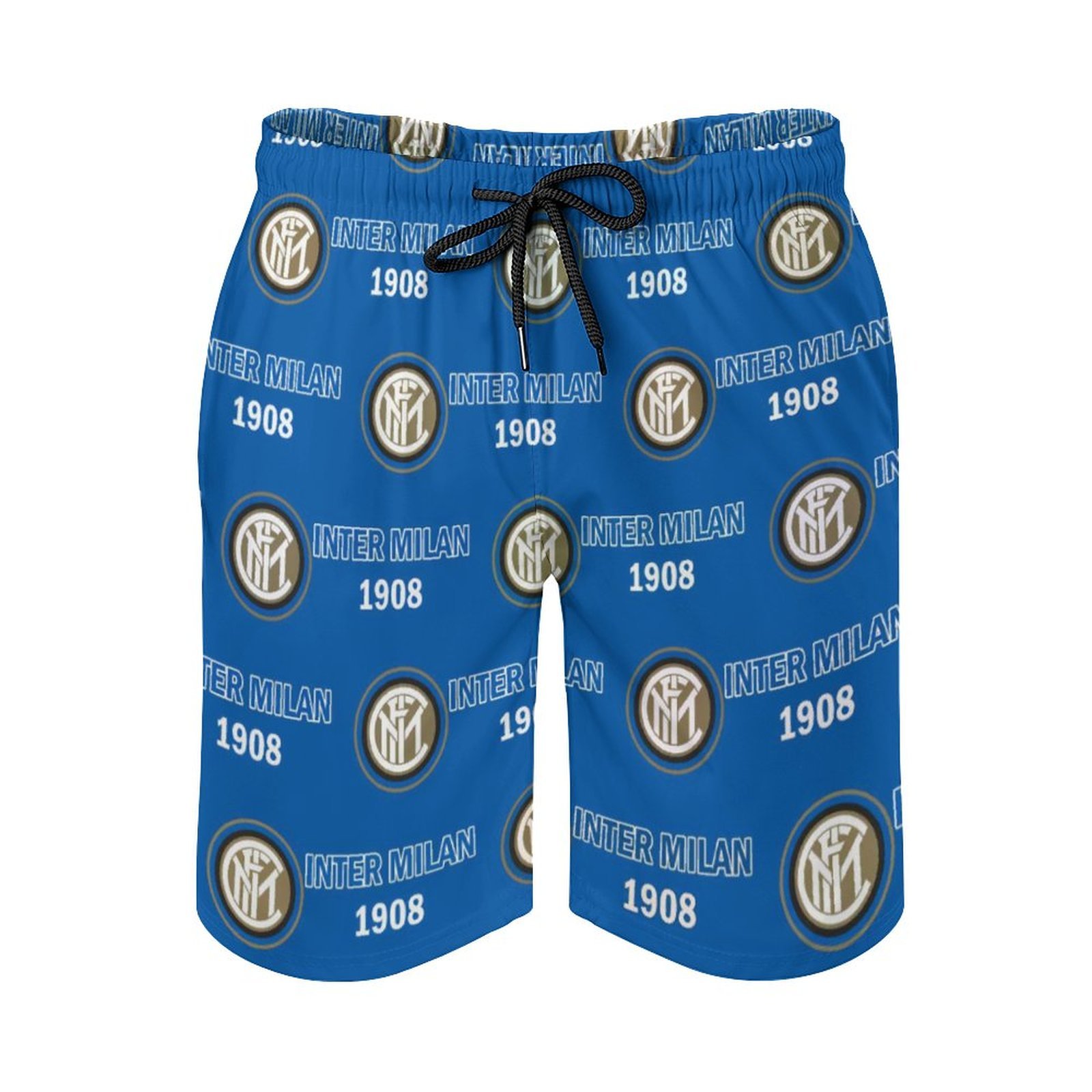 Inter Mailand Herren Badehose Schnelltrocknende Strandshorts Mit Tasche Kordelzug Shorts Inter Mailand Herren Badehose Schnelltrocknende Strandshorts Mit Tasche Kordelzug Shorts