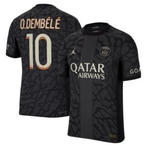 Paris Saint-Germain O.Dembélé 10 Third Trikot 2023-2024