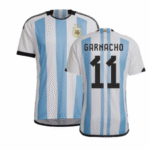 Argentinien Alejandro Garnacho 11 Home Trikot WM 2022