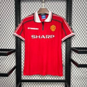 Manchester United Cristiano Ronaldo 7 Retro Home Trikot 1998-1999