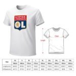 Olympique Lyonnais Core Stretch Slim Cneck Gildan Tee T-Shirt Herren
