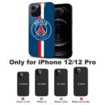 Paris Saint-Germain Stoßfest Glaskasten Handyhüllen & Cover Für IPhone 12