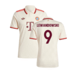 FC Bayern München Robert Lewandowski 9 Third Trikot 2024-2025