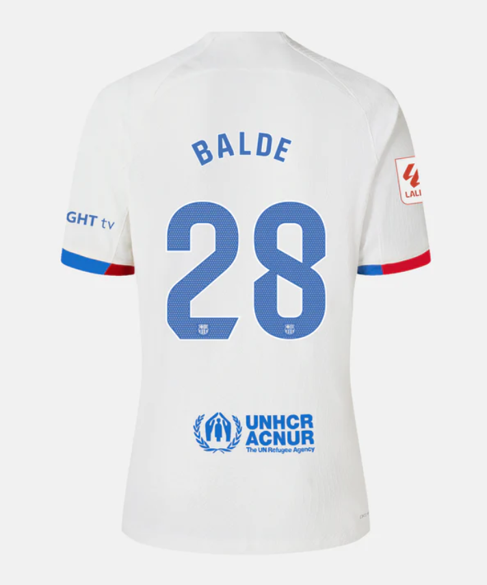 FC Barcelona Alejandro Balde 28 Away Trikot 2023-2024