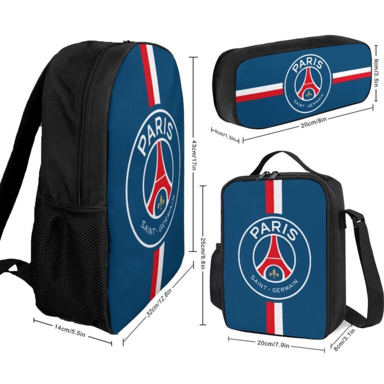 Paris Saint-Germain Student Schulranzen Lunchbag Stifttasche Kombination
