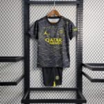 PSG Kylian Mbappe 7 Forth Trikot Kinder Mini Kit 2022-2023