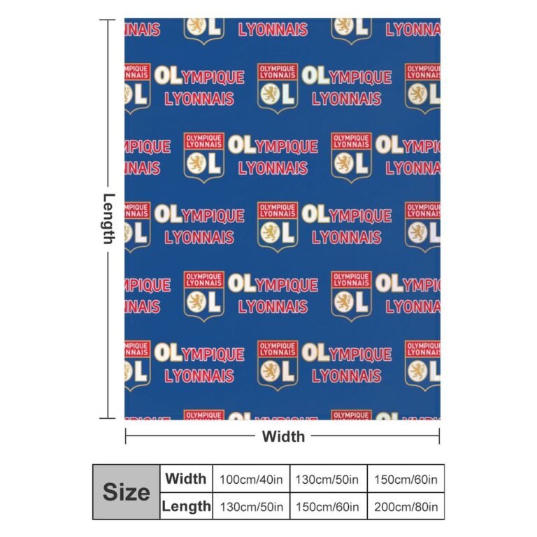 Olympique Lyonnais Decken, Superweiche Decken, Verschiedene Größen Von Decken