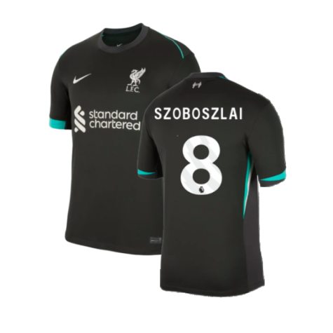 FC Liverpool Dominik Szoboszlai 8 Away Trikot 2024-2025