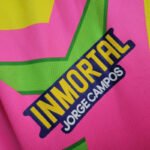 Mexiko Jorge Campos Klassisch und Retro Torwart Trikot - Rosa