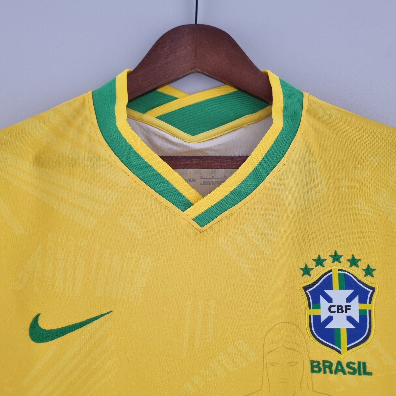 Brasilien Klassisch Trikot 2022-2023 - Gelb Brasilien Klassisch Trikot 2022-2023 - Gelb