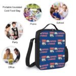 Olympique Lyonnais Student Schulranzen Lunchbag Stifttasche Kombination