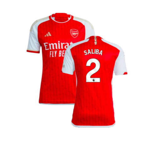 Arsenal William Saliba 2 Home Trikot 2023-2024