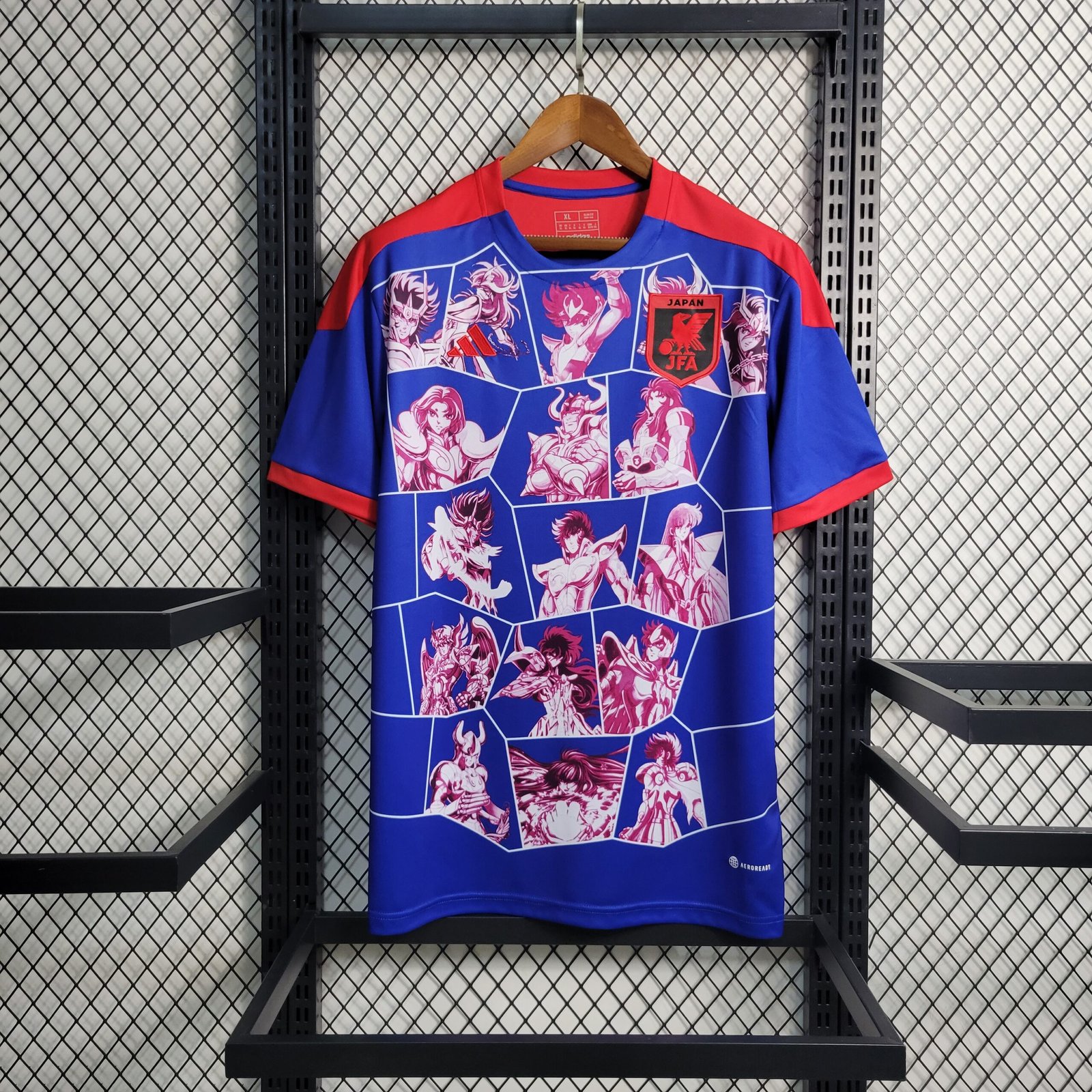 Japan Gold Saints Anime Sondertrikot 2023-2024 - Blau Japan Gold Saints Anime Sondertrikot 2023-2024 - Blau