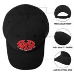 Unisex Mainz 05 Baseball Cap Verstellbar Reine Farbe Baseballkappe Mütze
