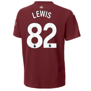 Manchester City Rico Lewis 82 Third Trikot 2024-2025