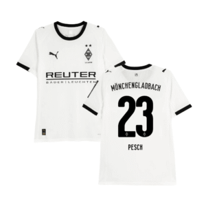 Borussia Monchengladbach Noah Pesch 23 Home Trikot 2025-2026