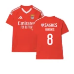 SL Benfica Fredrik Aursnes 8 Home Trikot 2024-2025