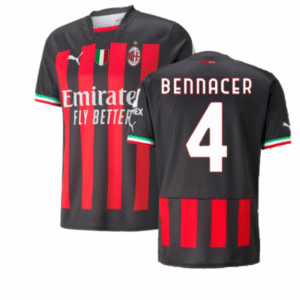 AC Mailand Ismael Bennacer 4 Home Trikot 2022-2023