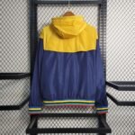 FC Barcelona Winterjacke 2023-2024 - Gelb Blau
