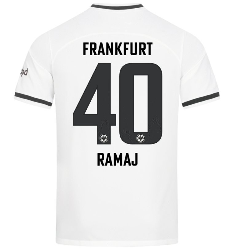 Eintracht Frankfurt Diant Ramaj 40 Trikot Heim 2022-2023