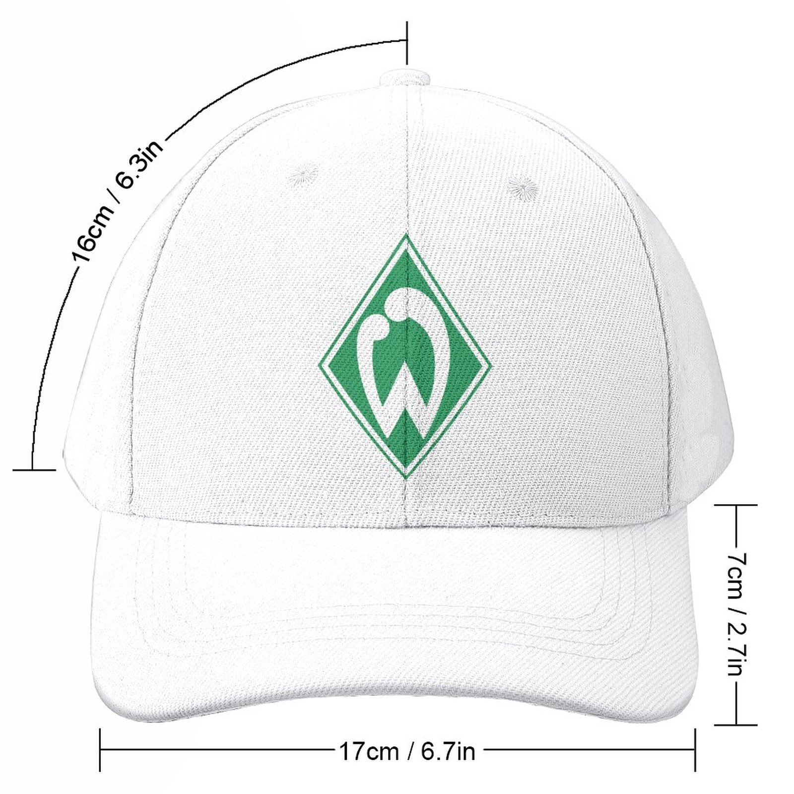 Unisex Werder Bremen Baseball Cap Verstellbar Reine Farbe Baseballkappe Mütze Unisex Werder Bremen Baseball Cap Verstellbar Reine Farbe Baseballkappe Mütze