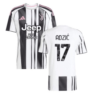 Juventus Vasilije Adžić 17 Home Trikot 2025-2026