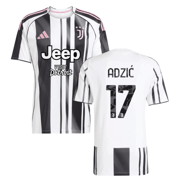 Juventus Vasilije Adžić 17 Home Trikot 2025-2026