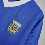 Argentinien Away Retro Trikot WM 1986