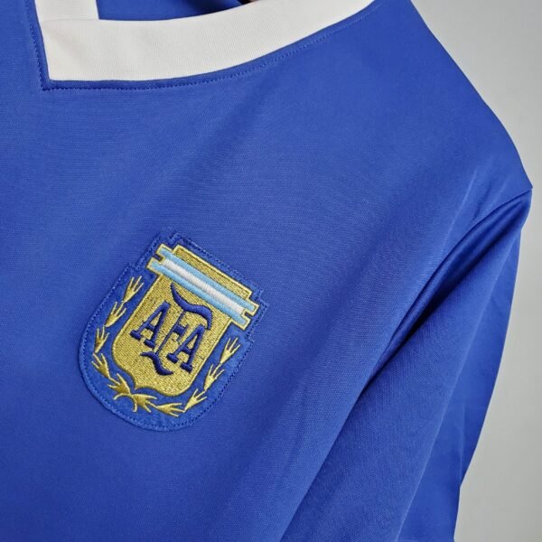 Argentinien Away Retro Trikot WM 1986
