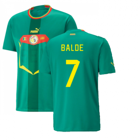 Senegal Keita Baldé 7 Away Trikot WM 2022