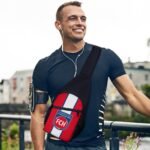 FC Heidenheim Crossbody Backpack Leichte Umhängetaschen Sling-Rucksack