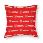 Arsenal Dekorative 4er Set Kissenbezüge Kissenhülle Sofakissen Bezug