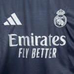 Real Madrid Langarm Away Trikot 2025-2026 - Schwarz