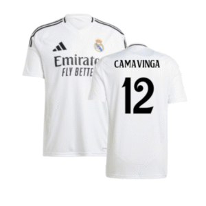 Real Madrid Eduardo Camavinga 12 Home Trikot 2024-2025
