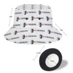 SC Freiburg Karomuster Sommer Sonnenhut Reversible Bucket Hat